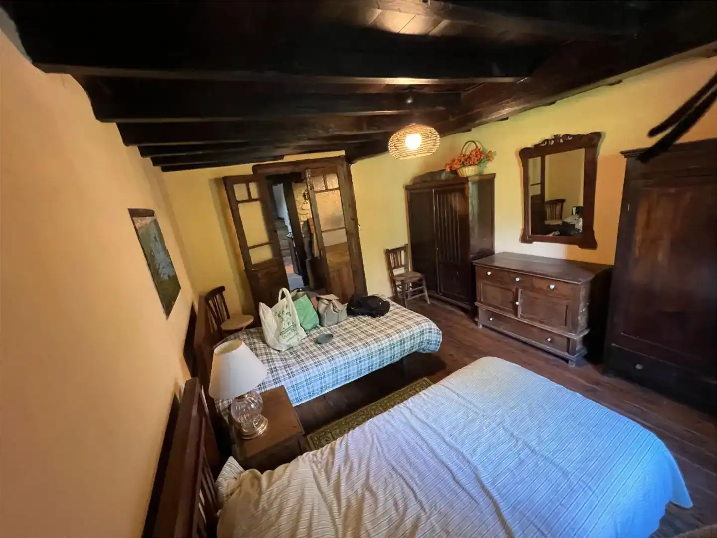 Dormitori de Finca rústica en venda en Ponga amb Aire condicionat, Parquet i Moblat