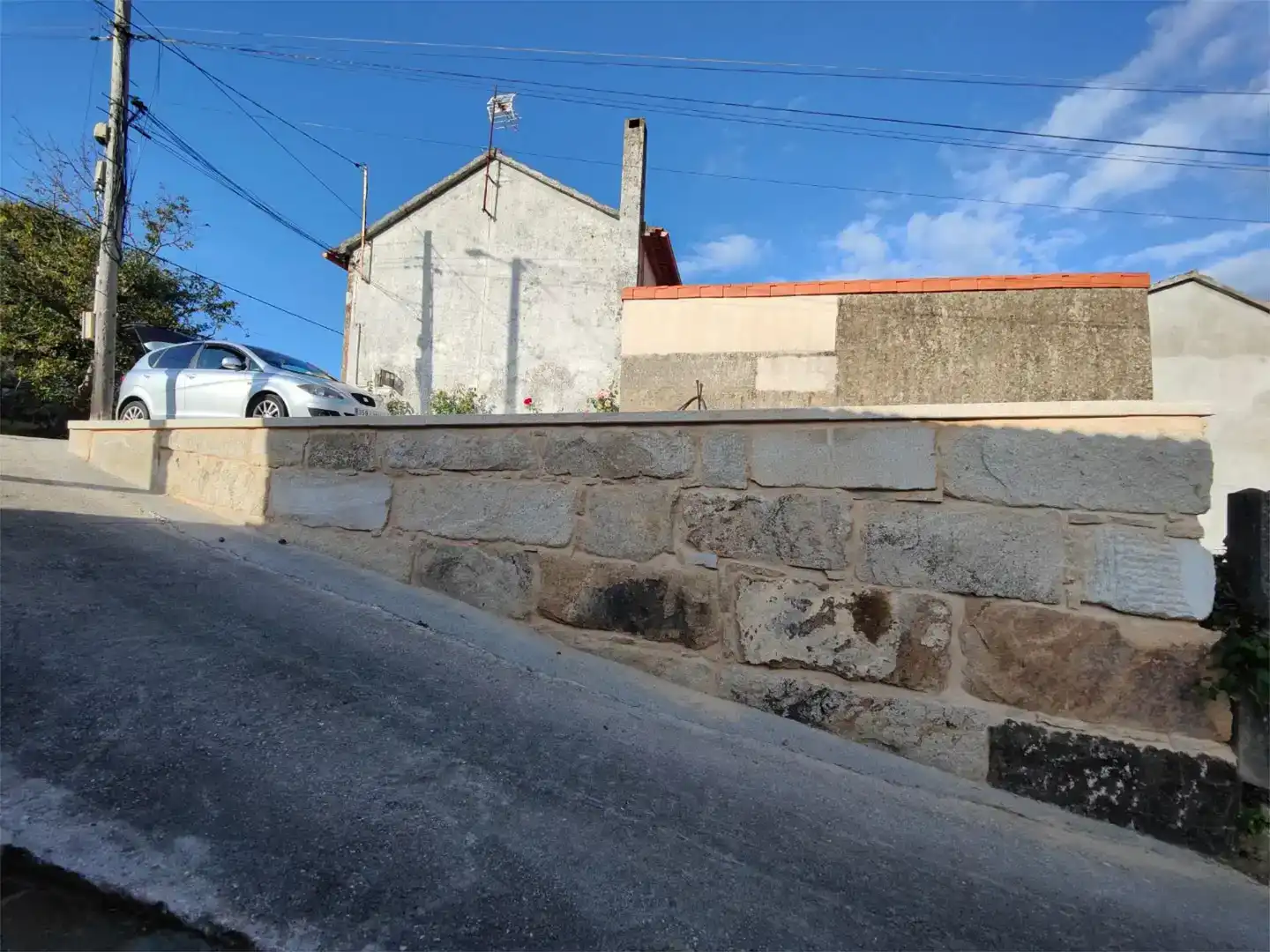 Vista exterior de Casa adosada de lloguer en Vedra amb Aire condicionat i Moblat