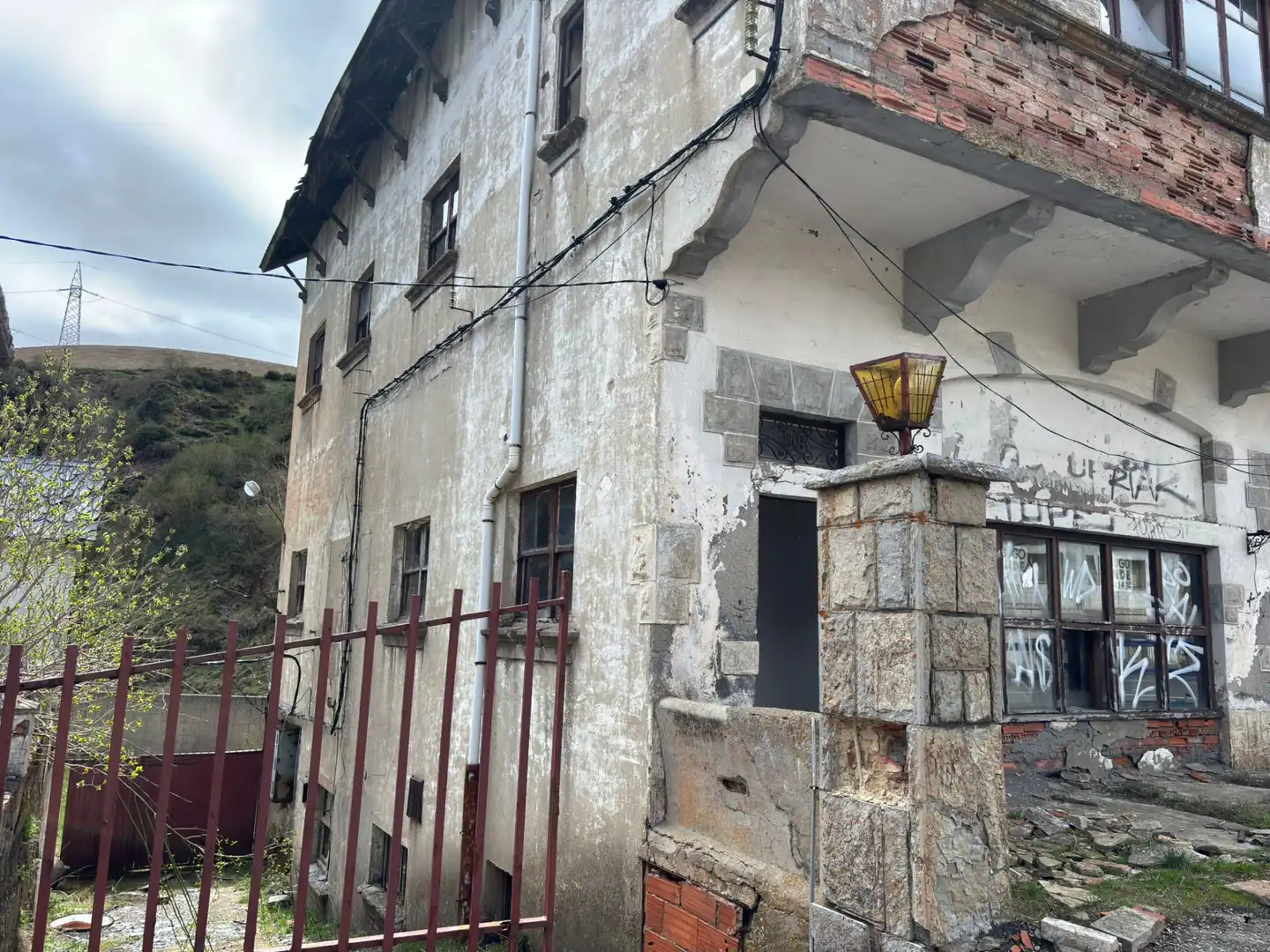Vista exterior de Finca rústica en venda en Villamanín
