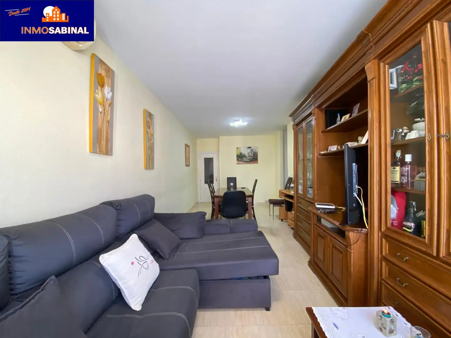 Living room of Flat for sale in Vícar  with Air Conditioner and Heating