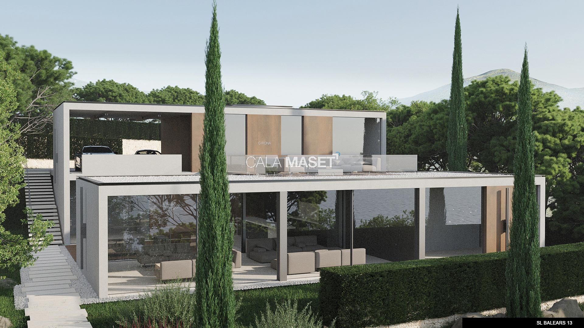 Vista exterior de Casa o xalet en venda en Calonge i Sant Antoni amb Calefacció, Terrassa i Piscina