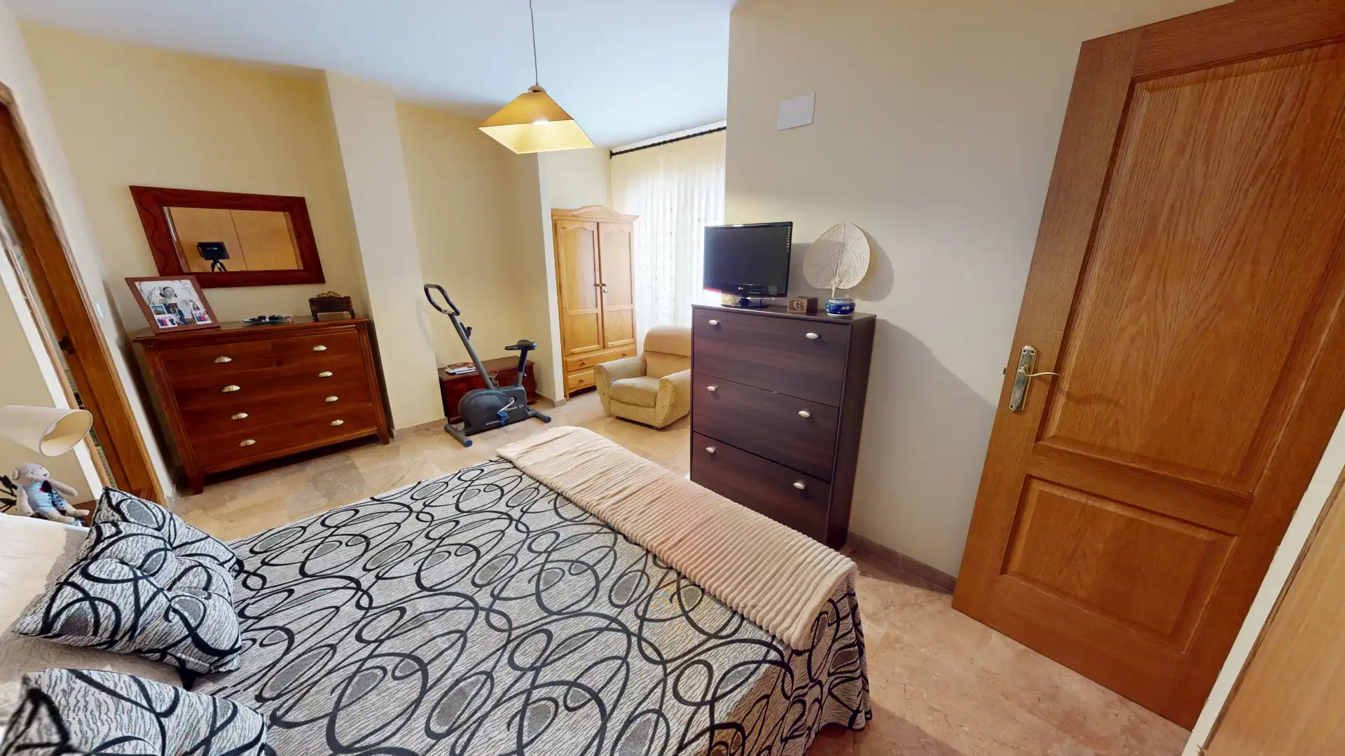 Bedroom of Flat for sale in El Campello  with Air Conditioner, Storage room and Furnished
