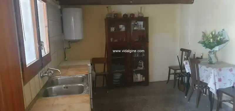 Cocina de Piso en venta en Castelló de Farfanya con Amueblado