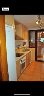 Cocina de Piso de alquiler en Mijas con Terraza, Trastero y Amueblado