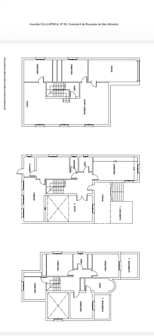 Houses for sale in Roquetas de Mar  with Air Conditioner, Heating and Private garden