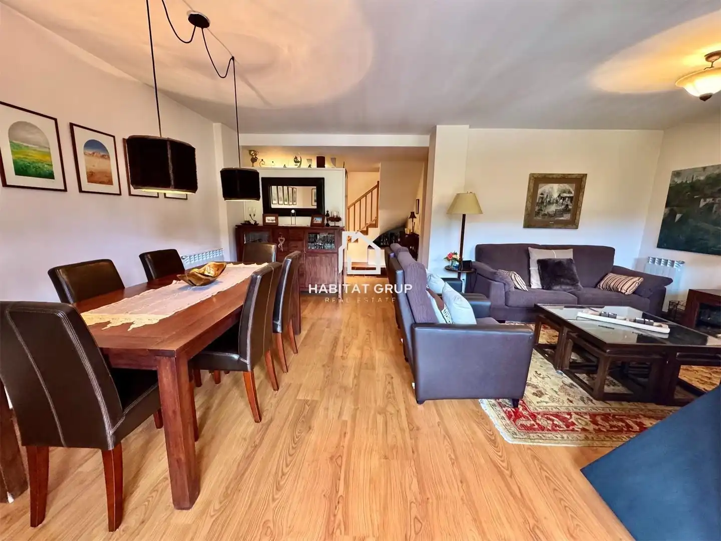 Sala de estar de Dúplex en venta en Alp con Calefacción, Terraza y Trastero