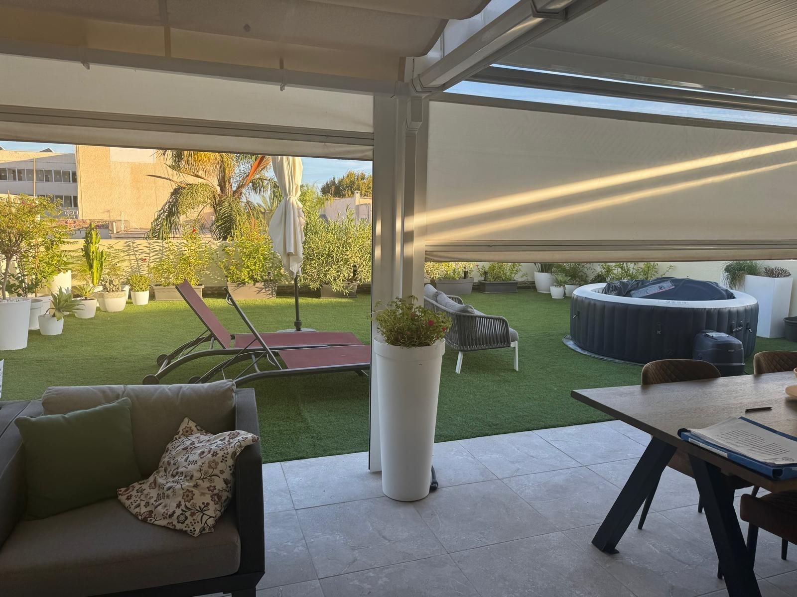 Terrace of Flat for sale in Torremolinos  with Air Conditioner, Private garden and Terrace