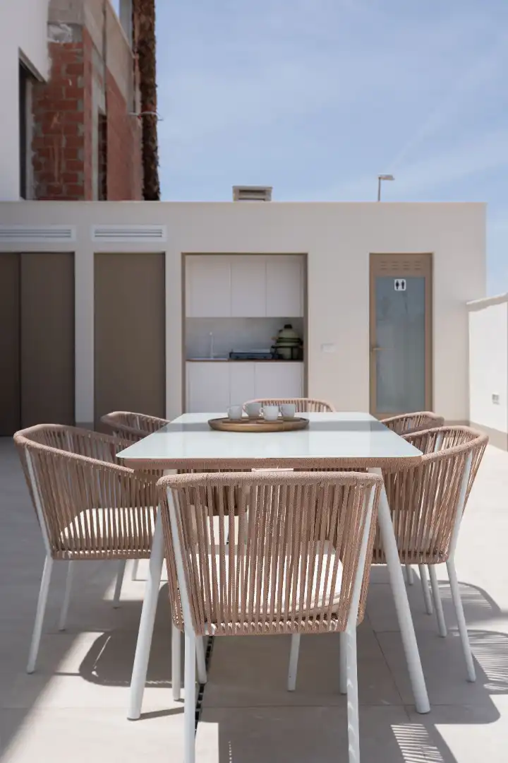 Terraza de Casa o chalet en venta en Los Alcázares con Aire acondicionado, Calefacción y Jardín privado