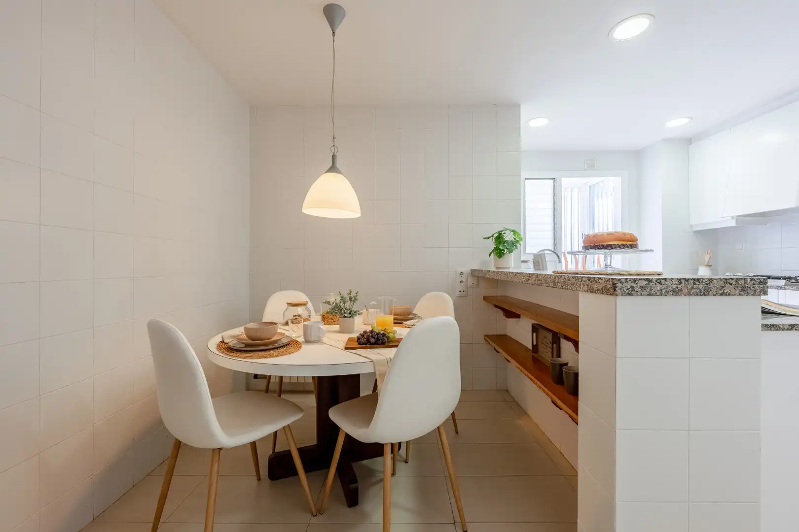 Kitchen of Flat for rent in Sant Andreu de Llavaneres  with Air Conditioner, Heating and Private garden