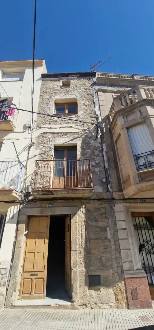 Terrasse von Einfamilien-Reihenhaus zum Verkauf in Castellserà mit Heizung, Terrasse und Balkon