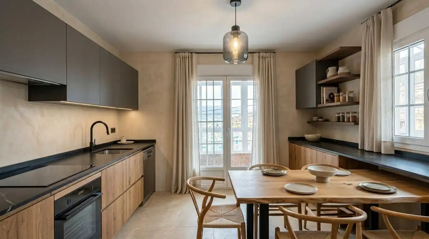 Kitchen of Houses for sale in Redondela  with Heating, Private garden and Jacuzzi