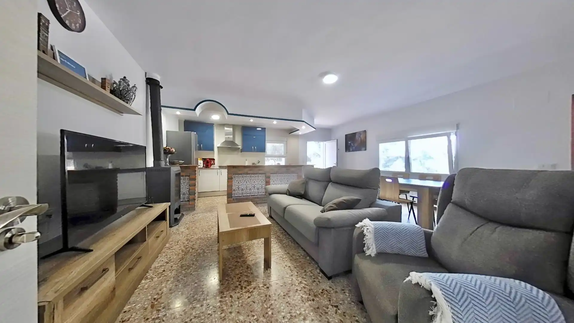 Sala de estar de Casa o chalet en venta en Teruel con Calefacción, Jardín privado y Parquet