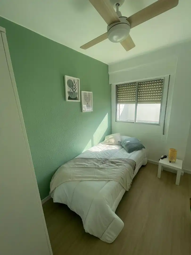 Bedroom of Flat for sale in Cuarte de Huerva  with Furnished