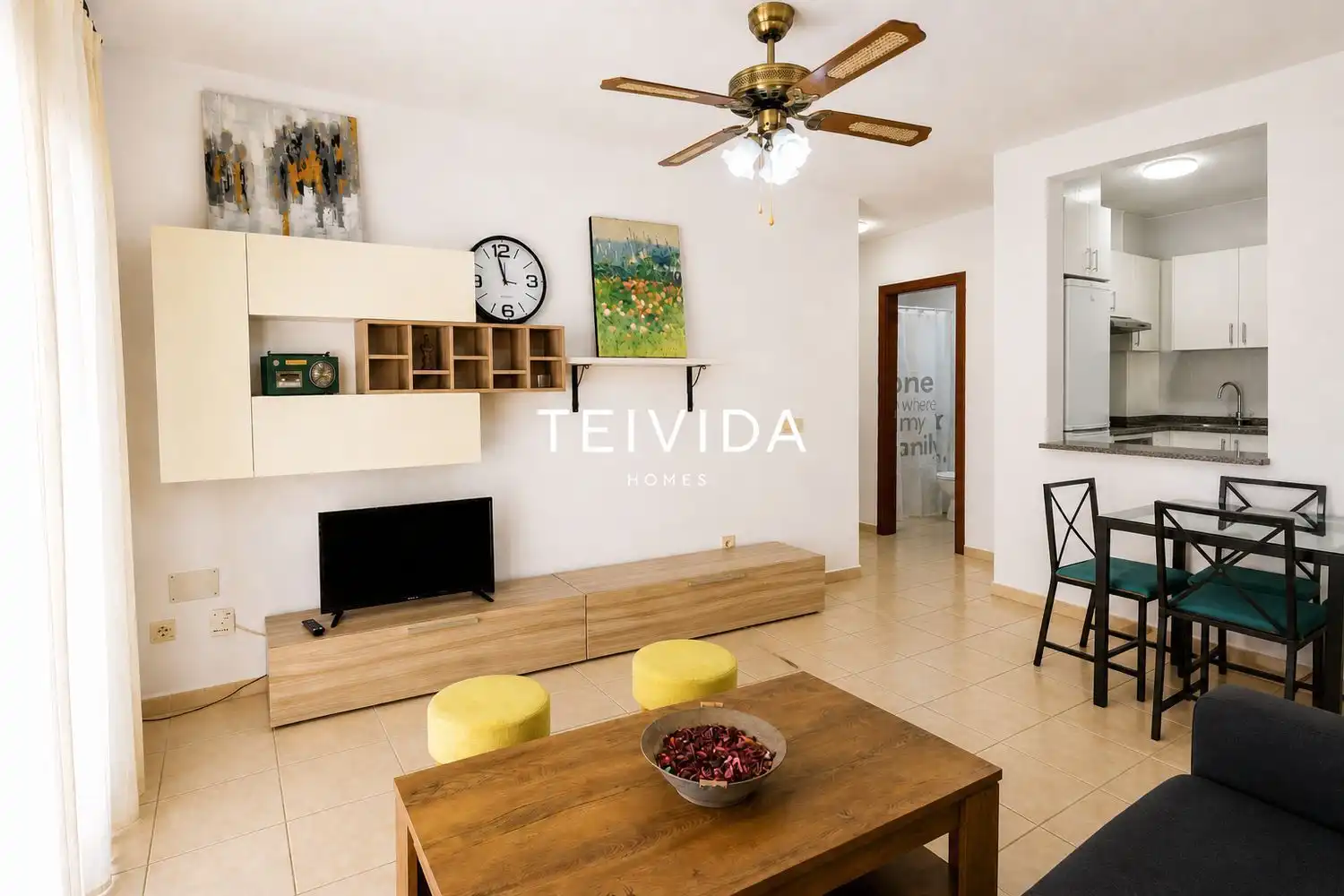 Living room of Flat for sale in San Miguel de Abona  with Terrace, Storage room and Swimming Pool