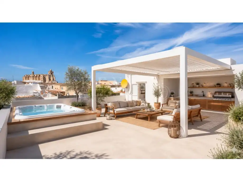 Terrassa de Casa o xalet en venda en Ciutadella de Menorca