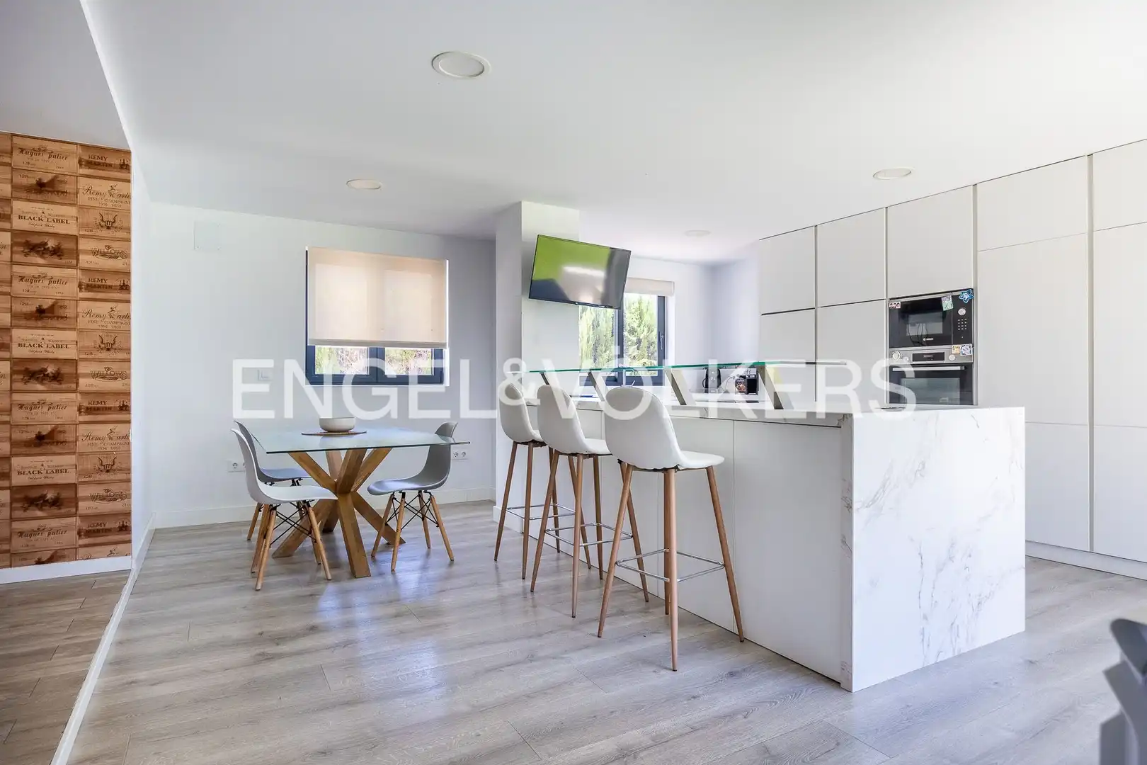 Cocina de Casa o chalet en venta en Dos Hermanas con Aire acondicionado, Calefacción y Jardín privado