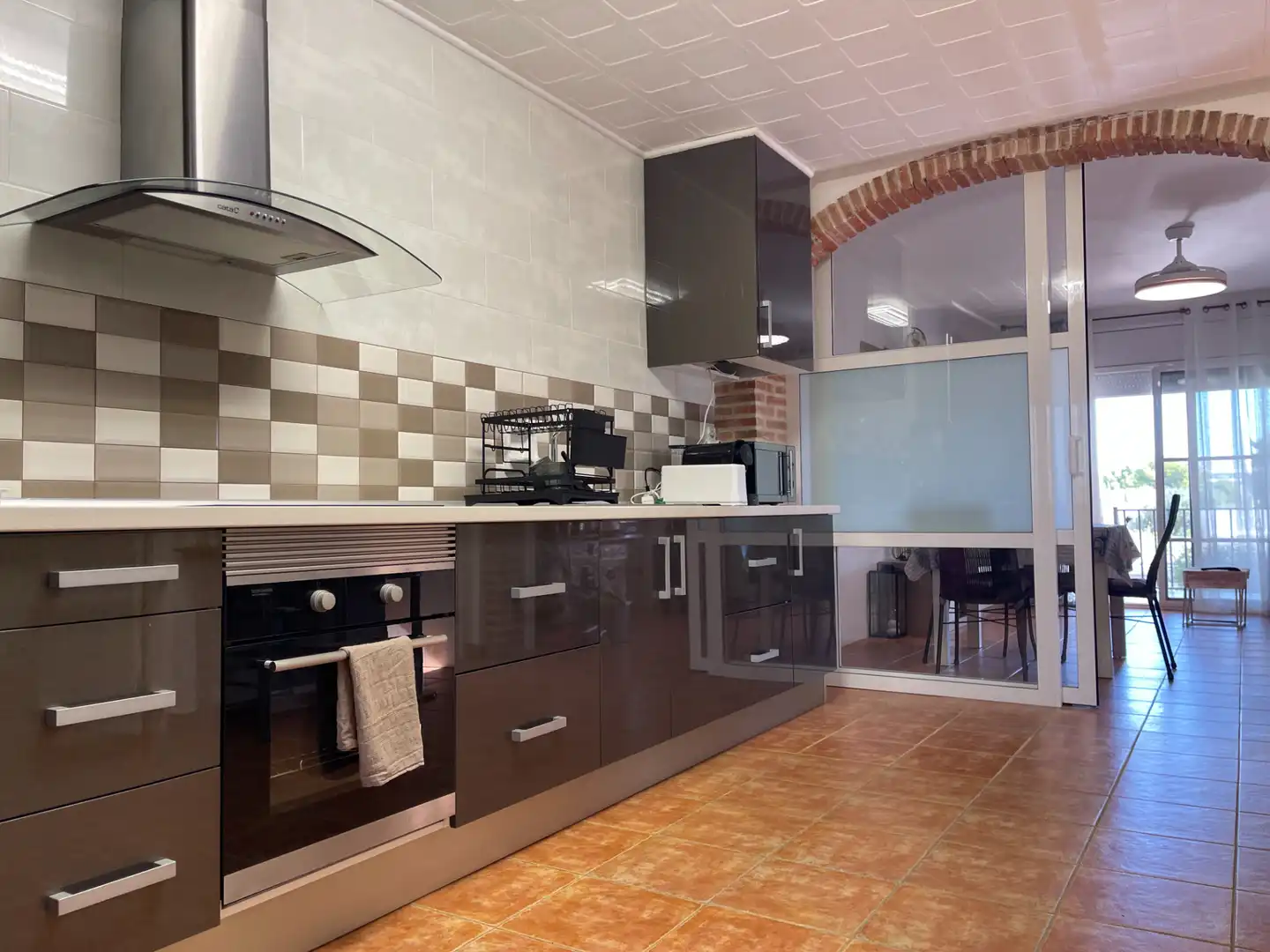 Cuina de Apartament de lloguer en Miami Platja
