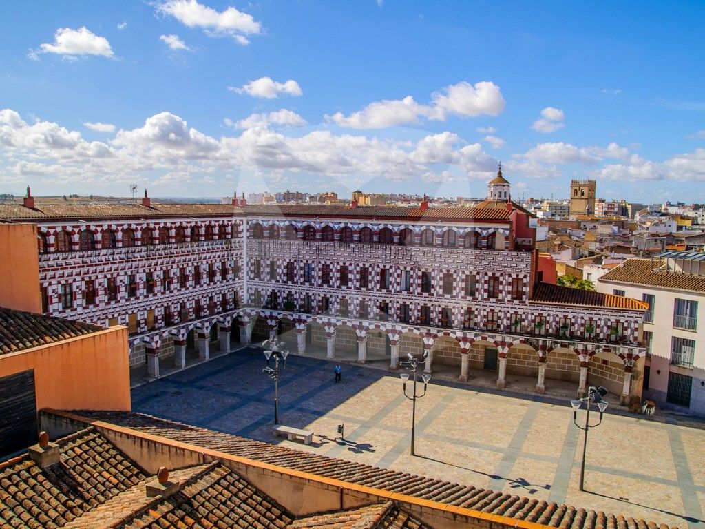 Vista exterior de Pis de lloguer en Badajoz Capital amb Aire condicionat i Calefacció