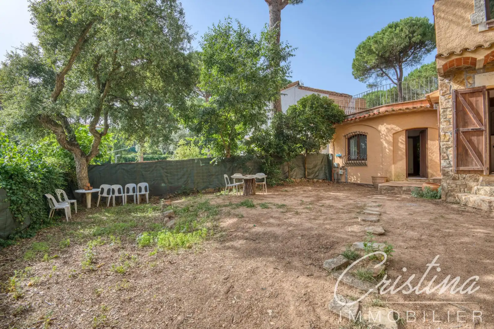 Jardín de Casa adosada en venta en Santa Cristina d'Aro con Calefacción, Jardín privado y Terraza
