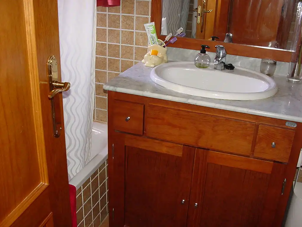 Badezimmer von Wohnungen zum Verkauf in Vera mit Klimaanlage, Heizung und Terrasse