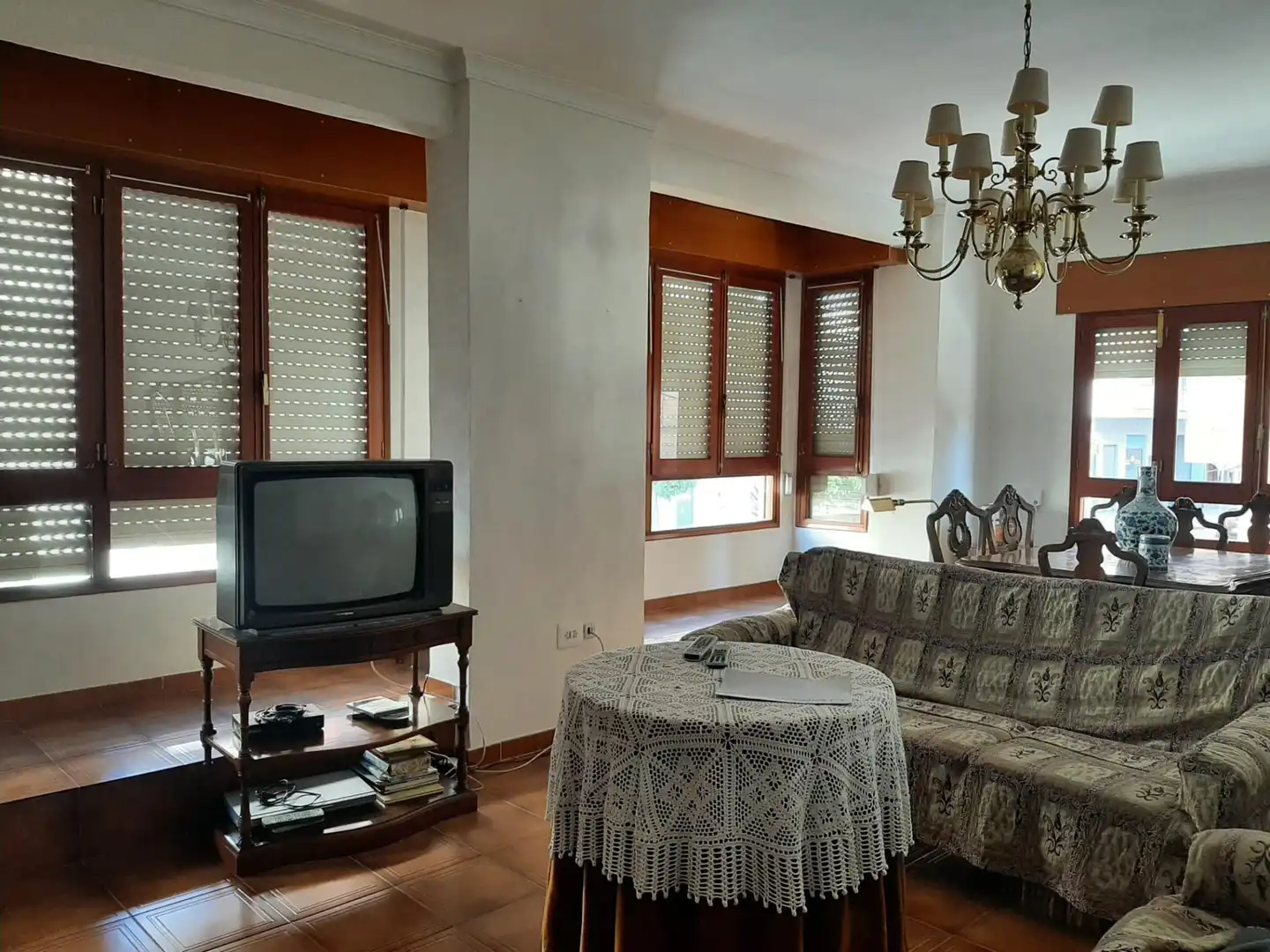 Sala de estar de Casa o chalet en venta en Lorca con Terraza, Trastero y Amueblado