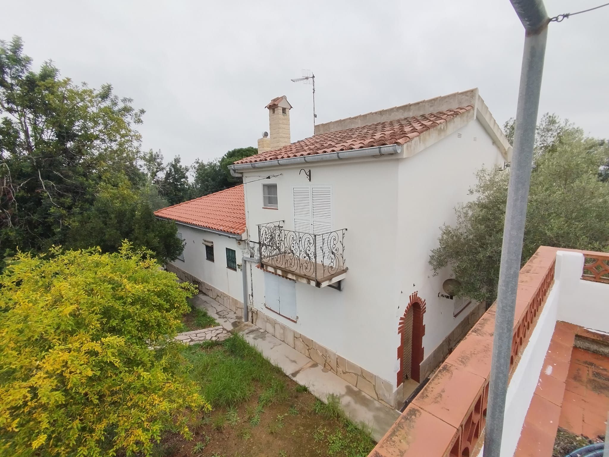 Exterior view of House or chalet for sale in Sant Carles de la Ràpita  with Air Conditioner, Heating and Private garden