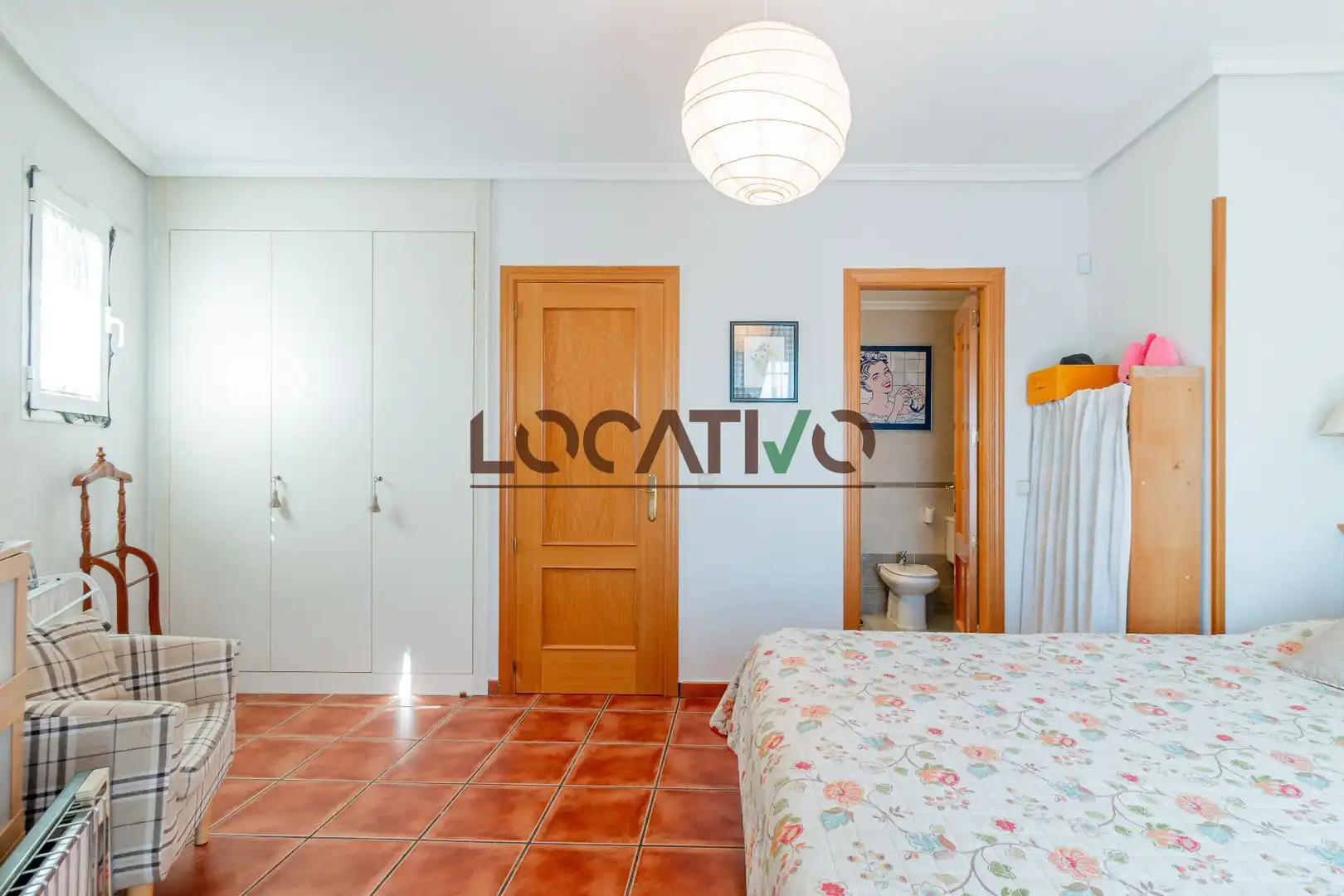 Bedroom of Houses for sale in San Lorenzo de El Escorial  with Heating, Private garden and Terrace