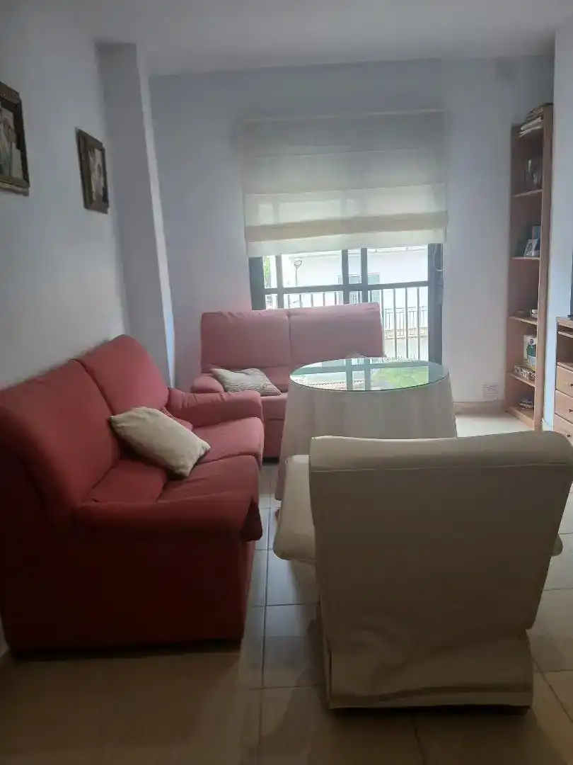 Sala d'estar de Pis en venda en Gata amb Jardí privat, Traster i Moblat