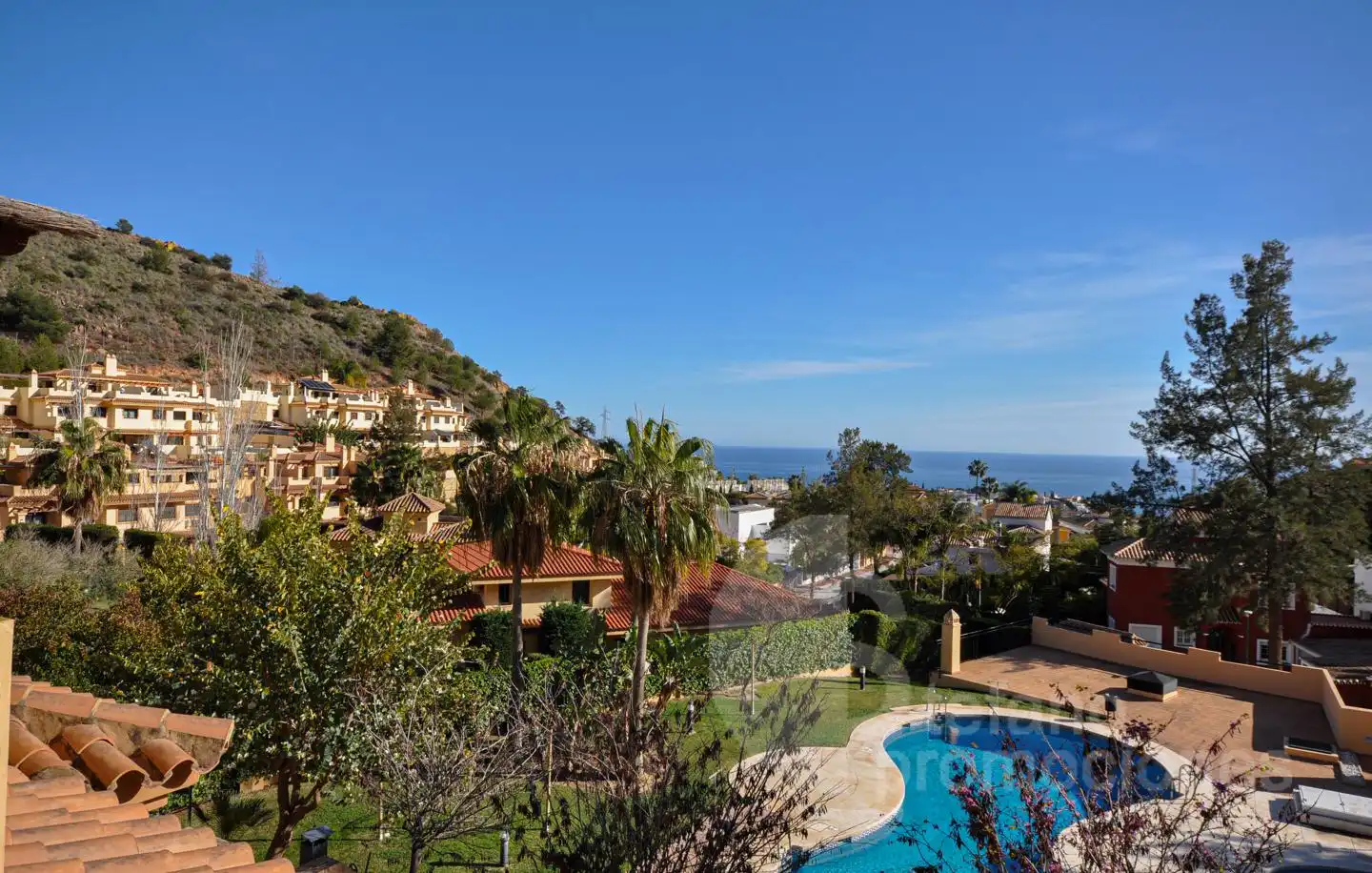 Vista exterior de Casa adosada en venta en Málaga con Aire acondicionado, Jardín privado y Parquet