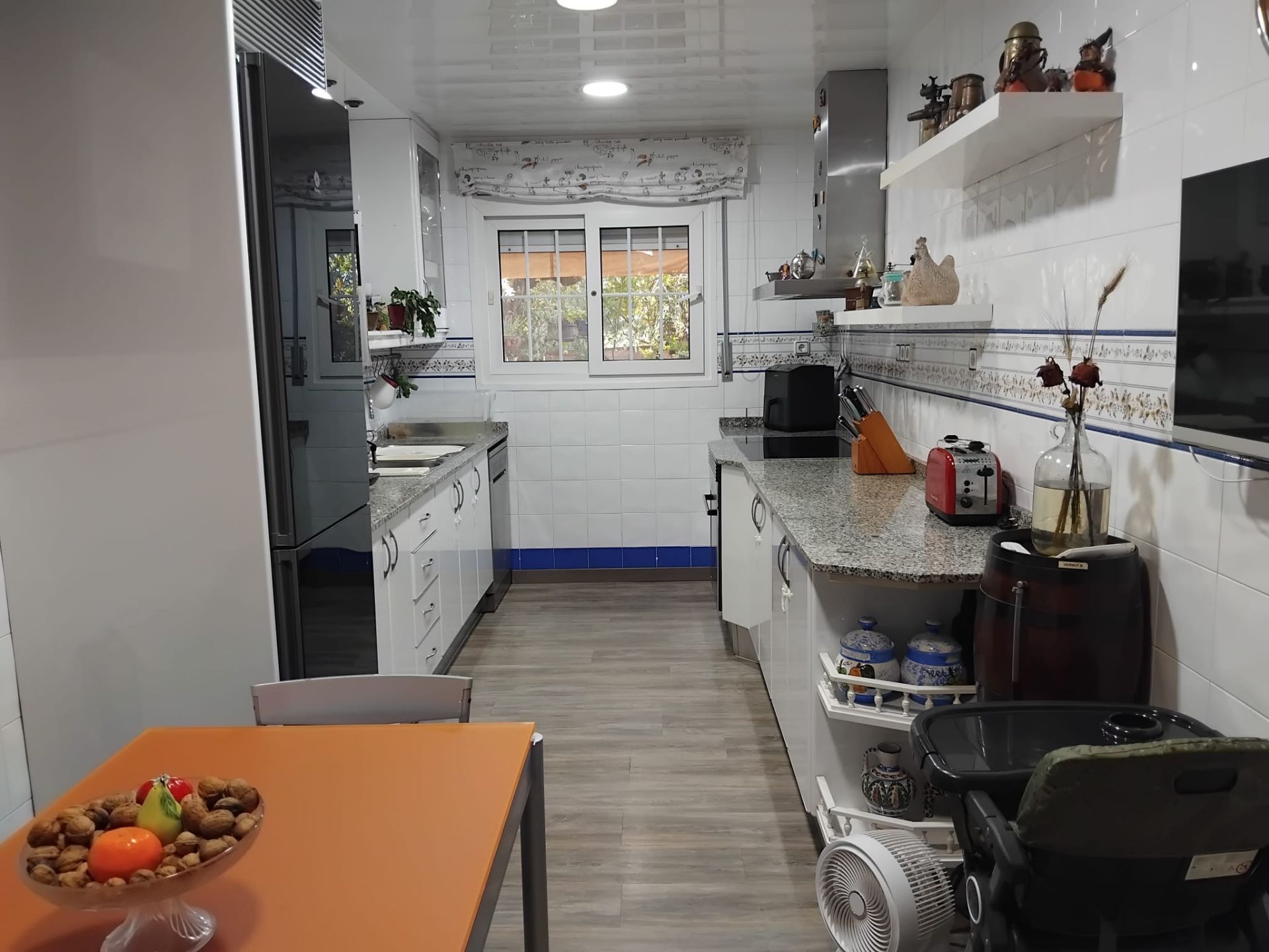 Kitchen of Single-family semi-detached for sale in Sant Llorenç d'Hortons  with Air Conditioner, Heating and Private garden