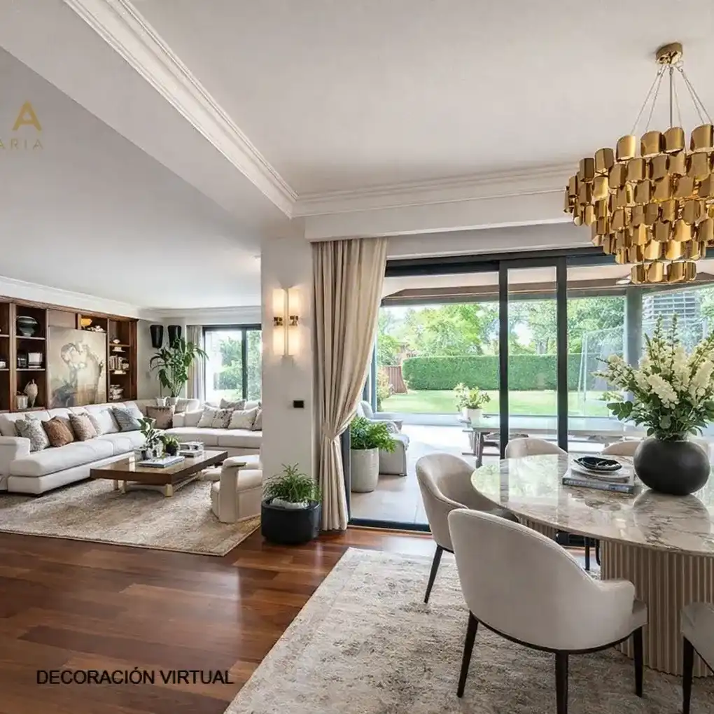 Sala de estar de Casa o chalet en venta en Vitoria - Gasteiz con Calefacción, Jardín privado y Trastero