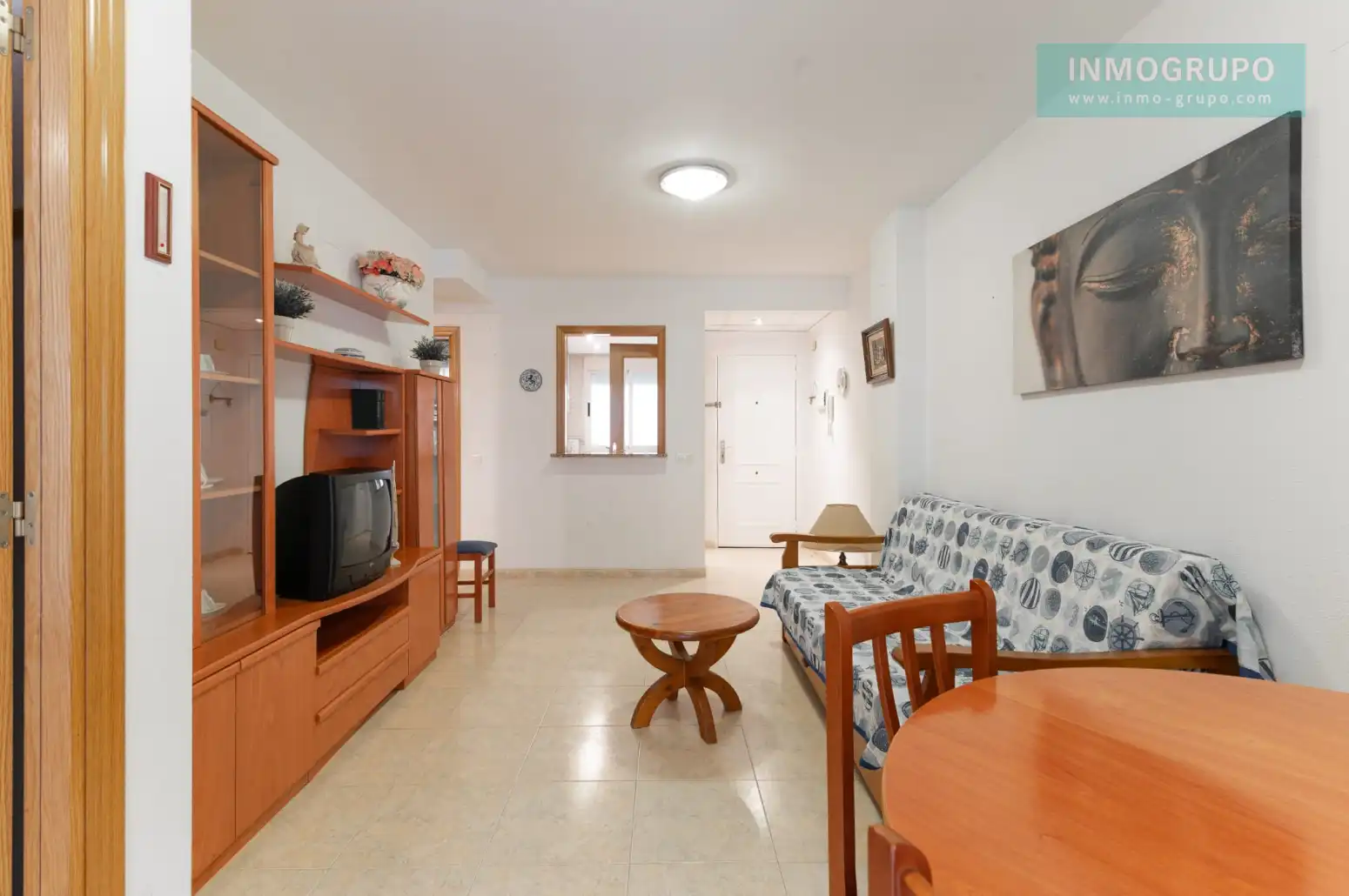 Sala d'estar de Pis en venda en Oropesa del Mar / Orpesa amb Aire condicionat, Jardí privat i Terrassa