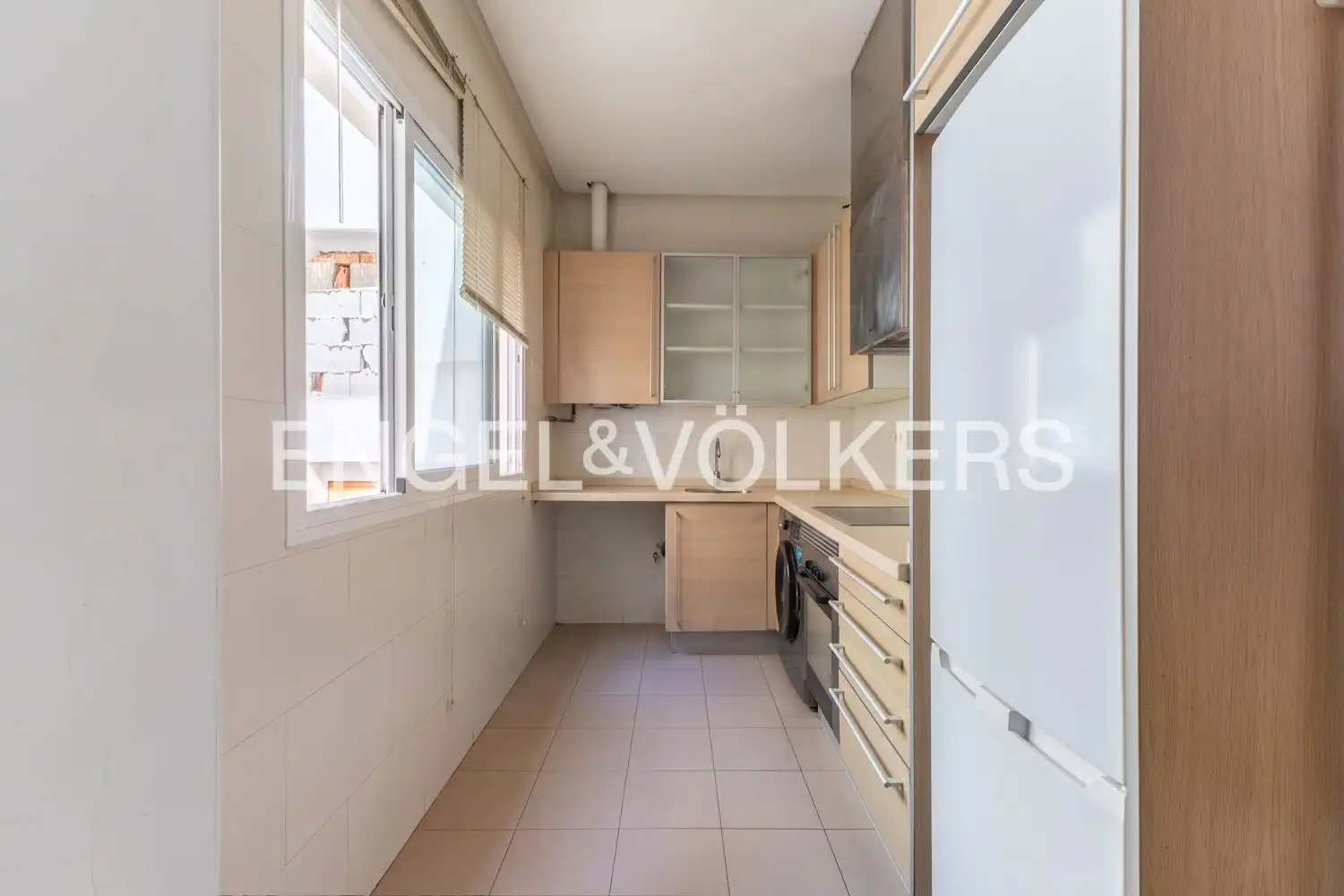 Cocina de Dúplex en venta en Valencia con Aire acondicionado, Calefacción y Parquet