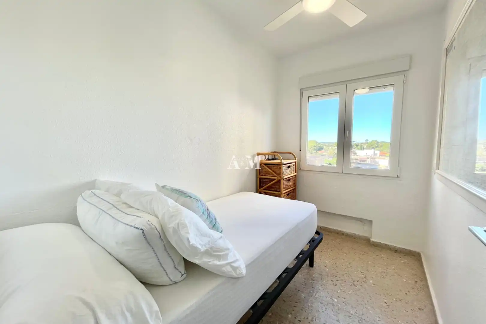 Schlafzimmer von Wohnung zur Miete in Orihuela mit Klimaanlage, Heizung und Terrasse