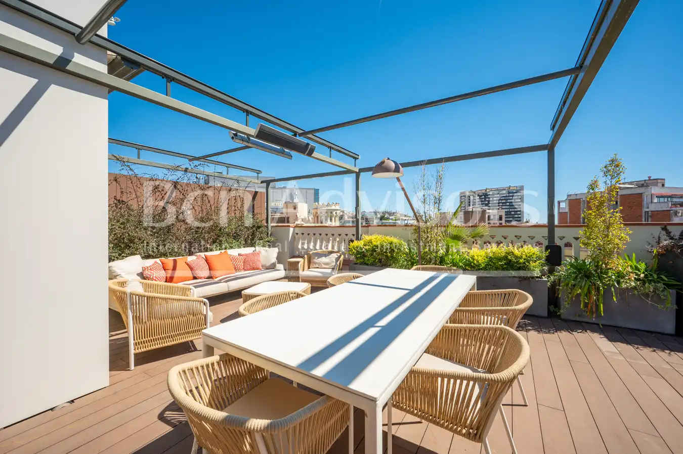 Terraza de Ático en venta en Barcelona con Aire acondicionado, Calefacción y Parquet