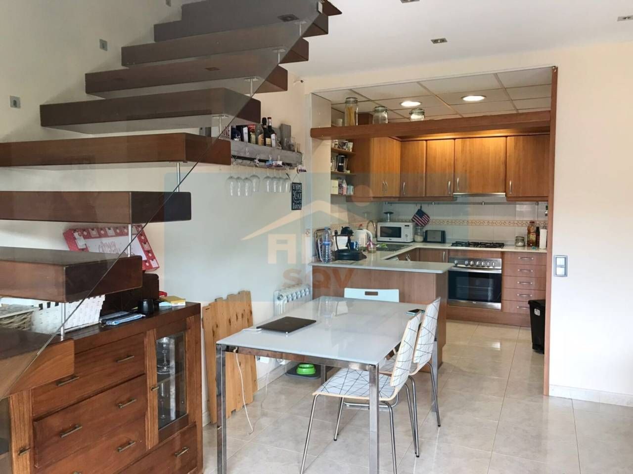 Cuina de Dúplex en venda en Sant Quirze del Vallès amb Aire condicionat, Calefacció i Traster