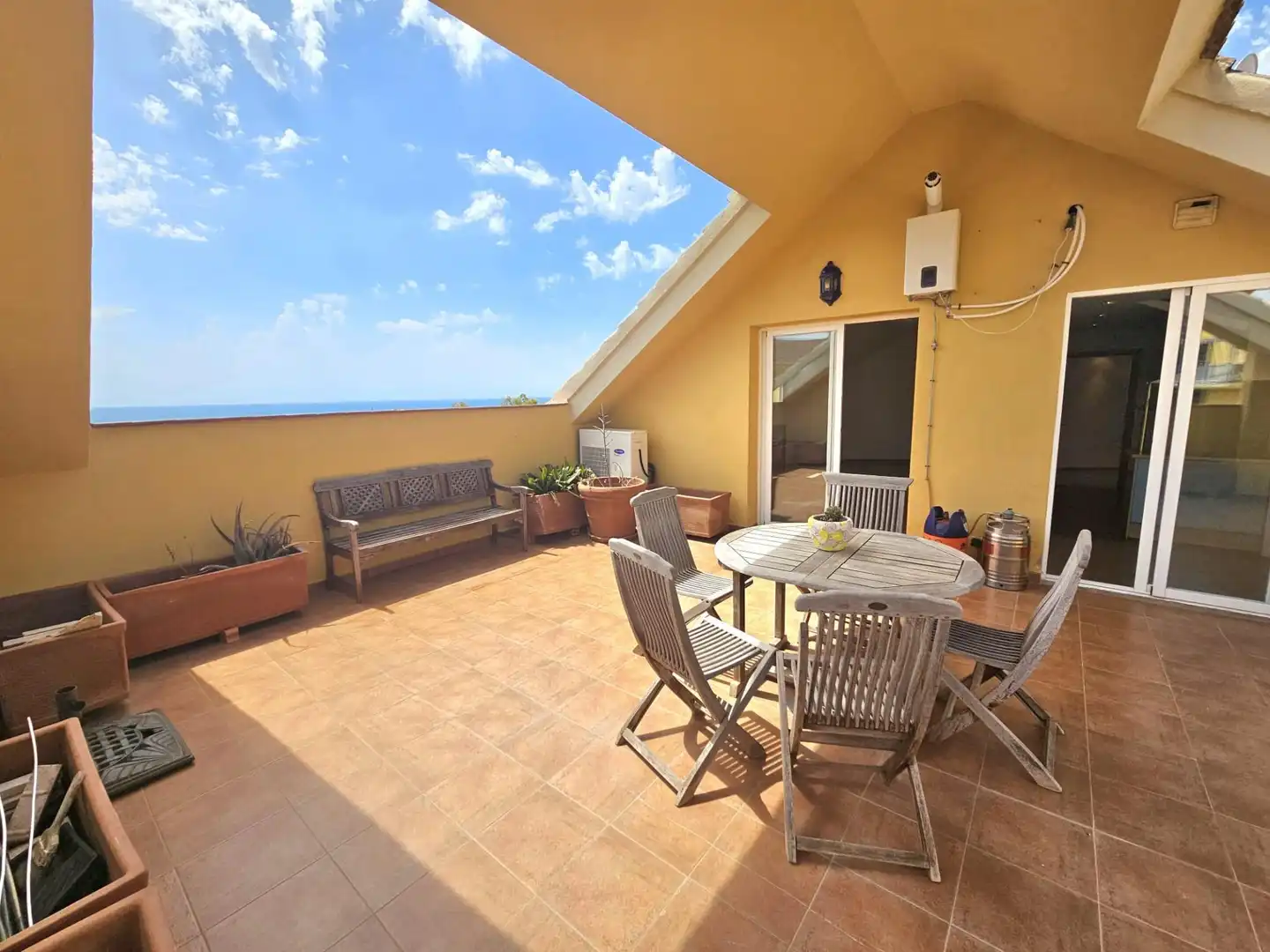 Terrassa de Àtic en venda en Benalmádena amb Aire condicionat, Jardí privat i Terrassa