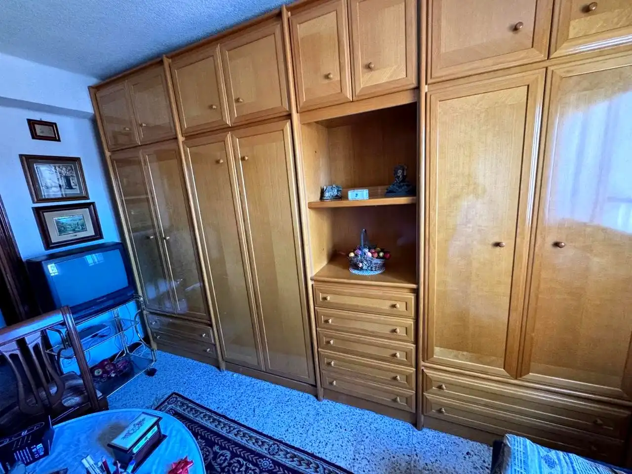 Bedroom of Flat for sale in Madrid  with Heating, Furnished and Alarm
