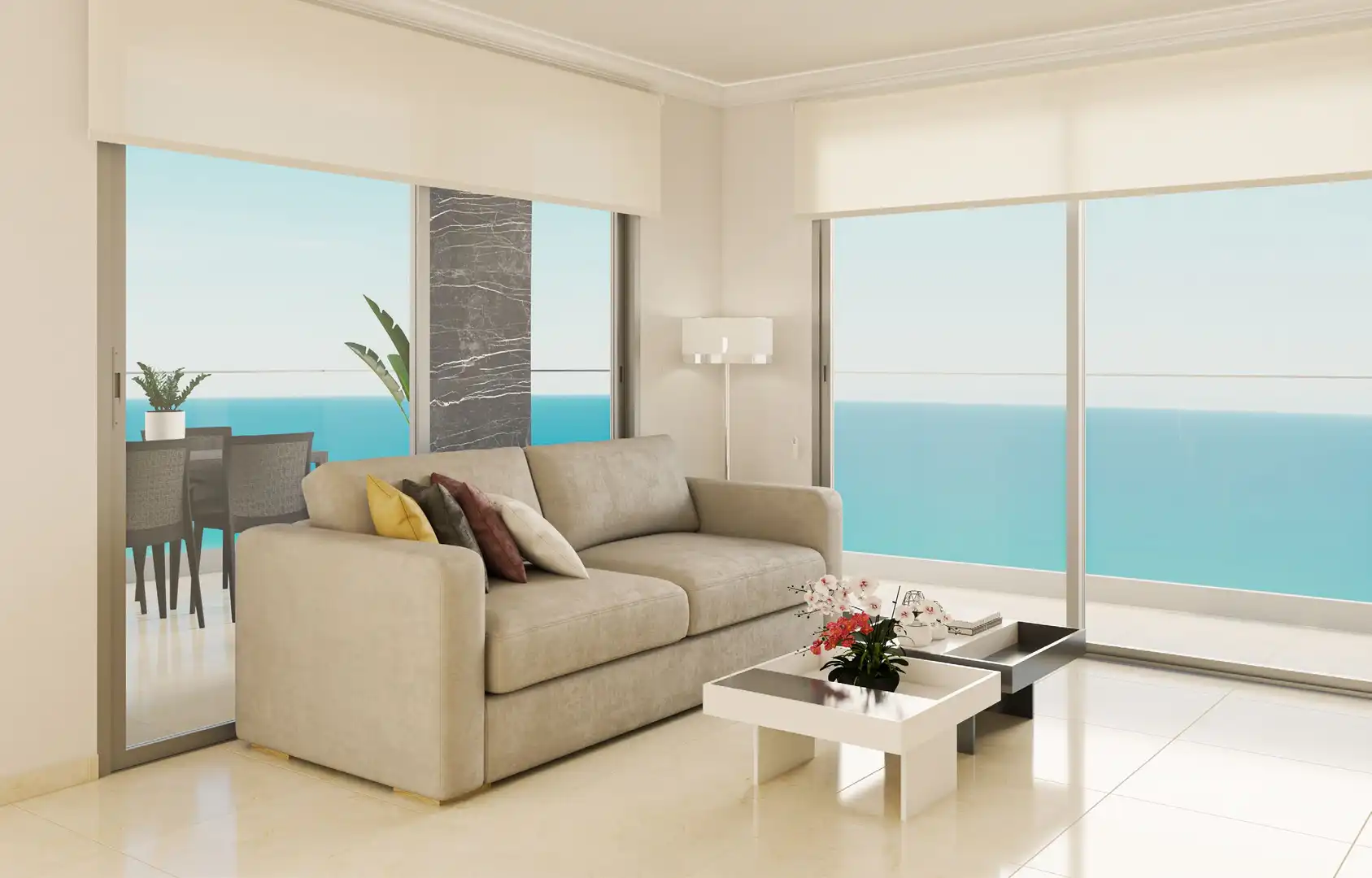 Sala de estar de Apartamento en venta en Cabanes con Calefacción, Jardín privado y Piscina