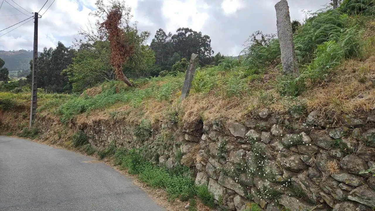 Vista exterior de Casa o xalet en venda en O Porriño   amb Calefacció, Jardí privat i Traster