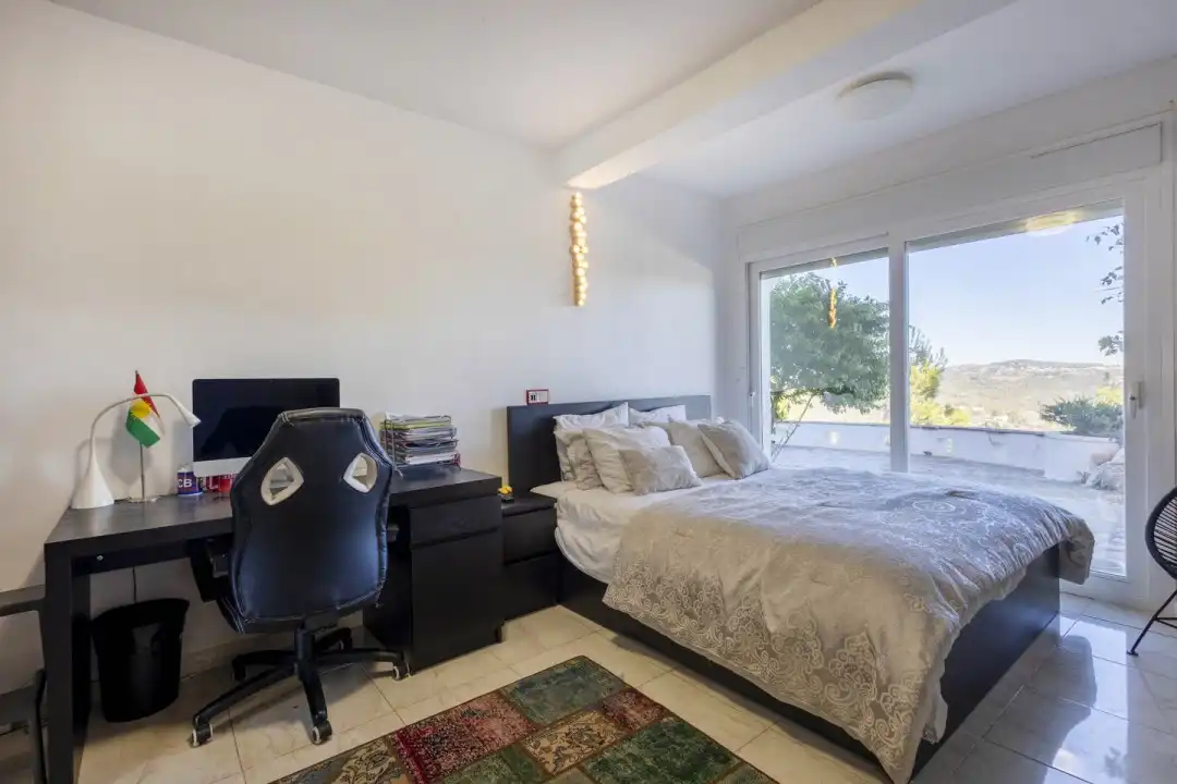 Bedroom of Flat for rent in Calpe / Calp  with Air Conditioner, Heating and Terrace