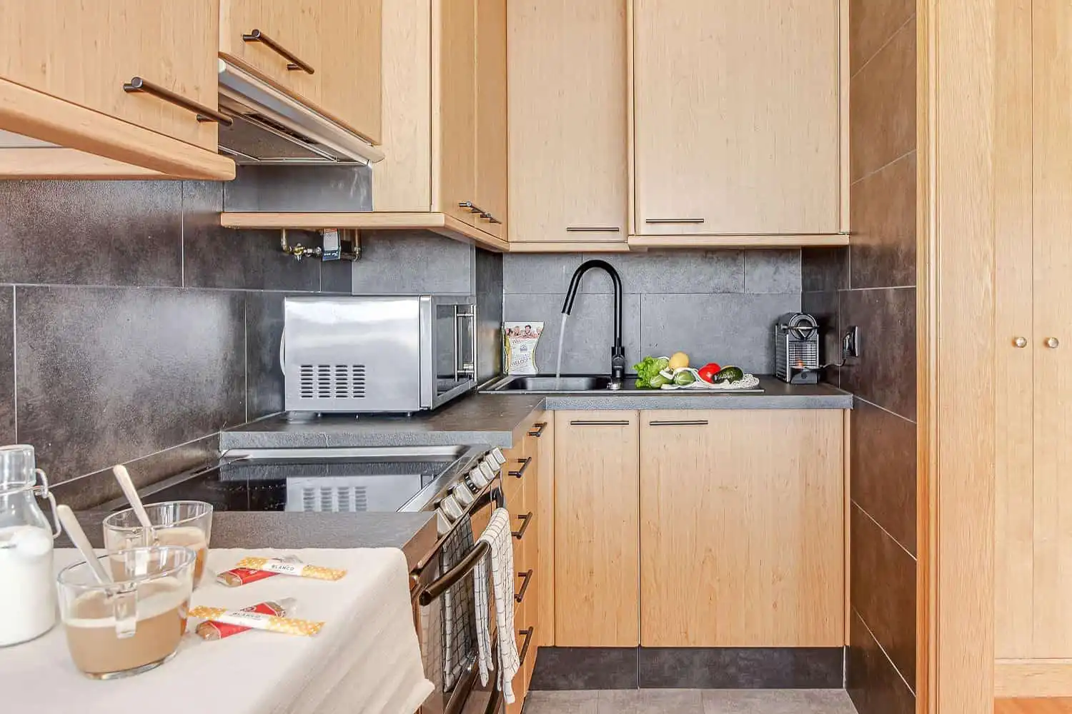 Kitchen of Flat for sale in A Coruña Capital   with Air Conditioner and Storage room