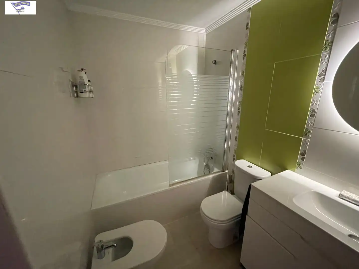 Bany de Apartament en venda en San Pedro