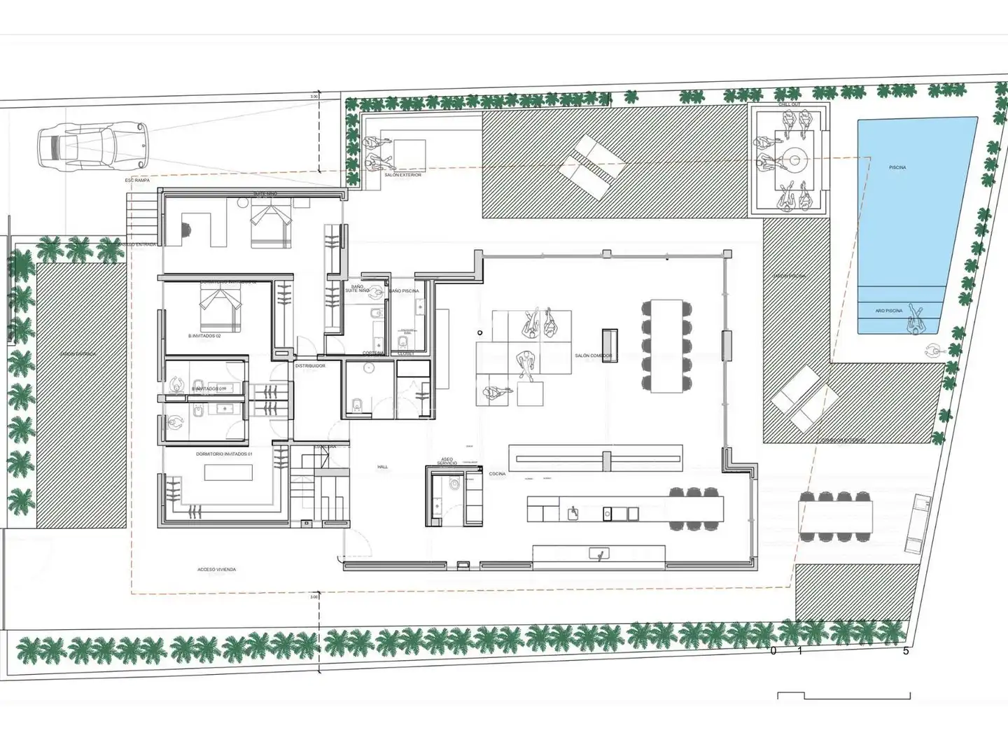 Haus oder Chalet zum Verkauf in Esplugues de Llobregat mit Klimaanlage, Heizung und Privatgarten