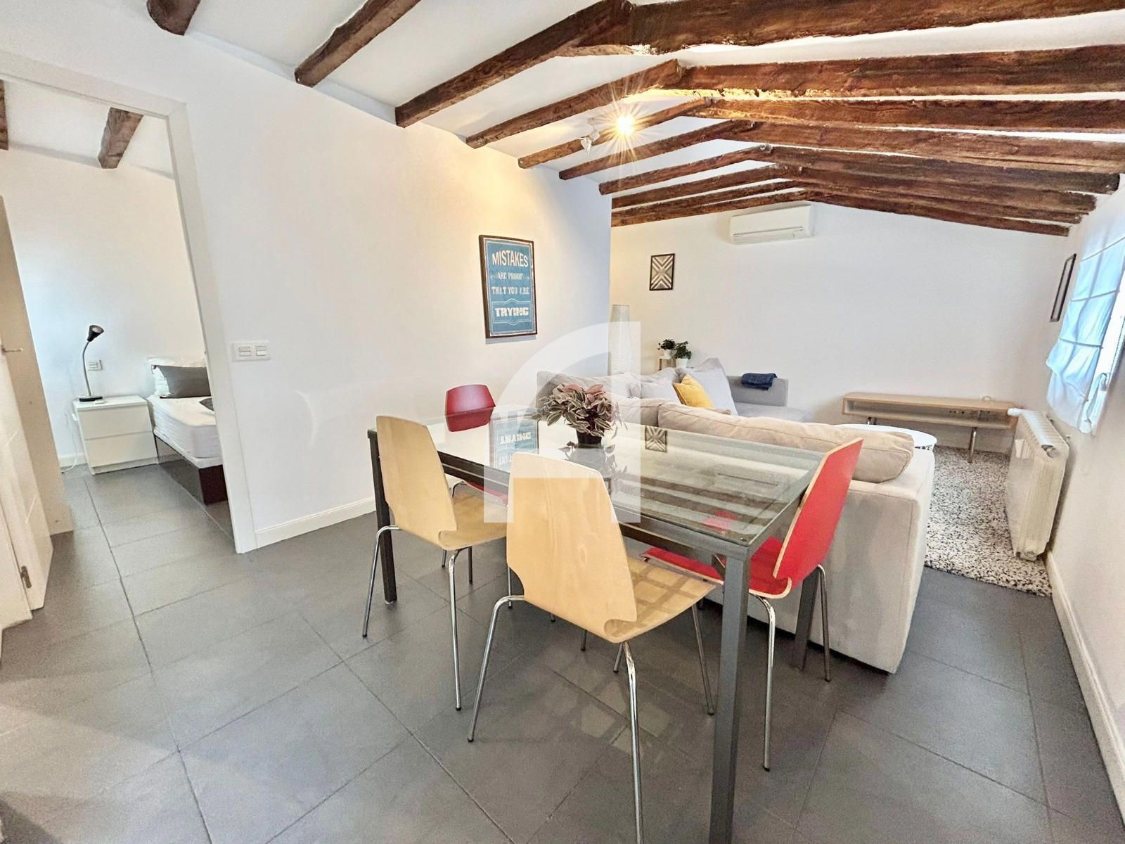 Vista exterior de Piso de alquiler en  Madrid Capital con Aire acondicionado, Calefacción y Amueblado