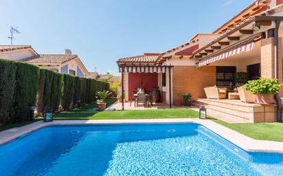 Jardí de Casa o xalet en venda en  Murcia Capital amb Aire condicionat, Terrassa i Piscina