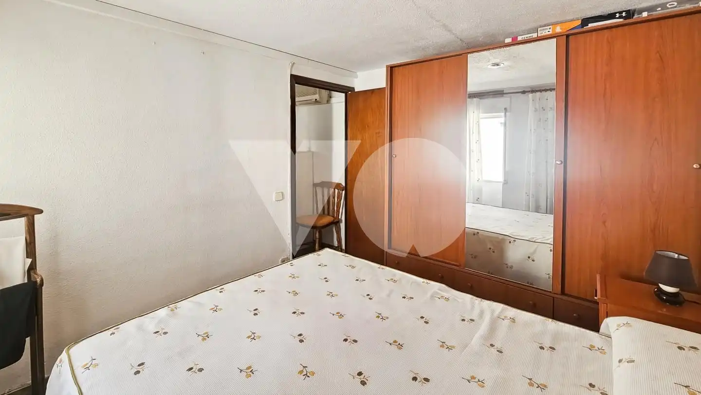 Bedroom of Flat for sale in Madrid  with Air Conditioner, Heating and Terrace