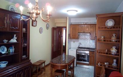 Kitchen of Flat for sale in Gijón   with Heating, Parquet flooring and Furnished