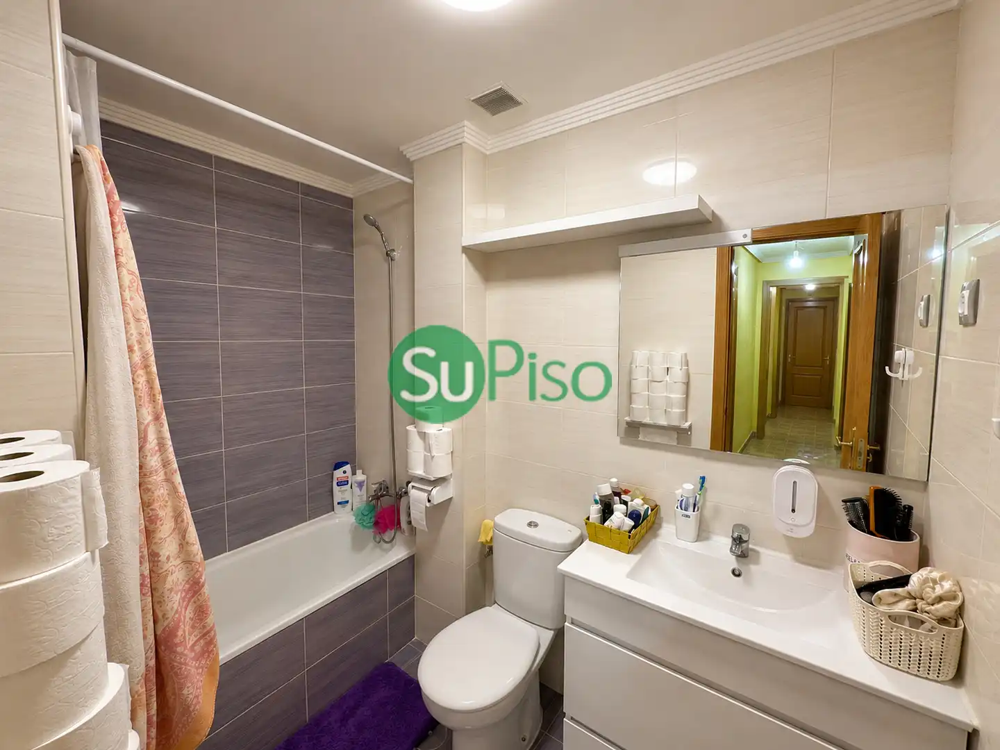 Bathroom of Flat for sale in Numancia de la Sagra  with Air Conditioner, Heating and Terrace