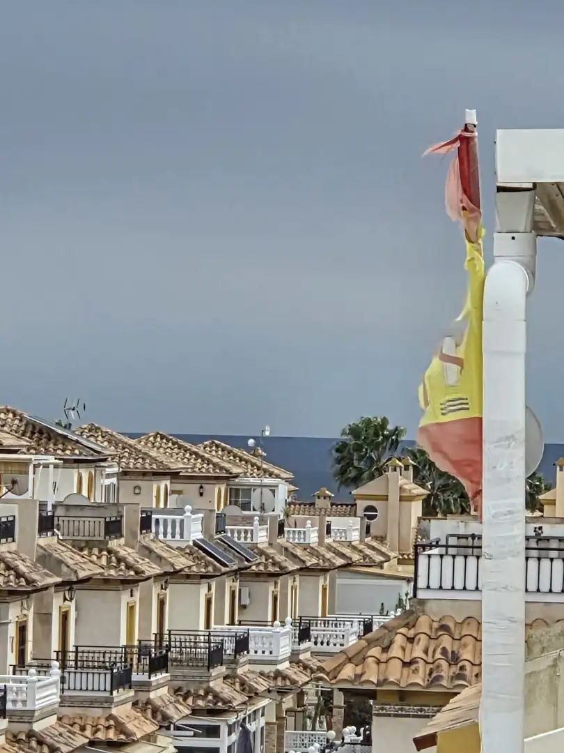Exterior view of Detached homes for sale in Orihuela  with Air Conditioner, Terrace and Storage room
